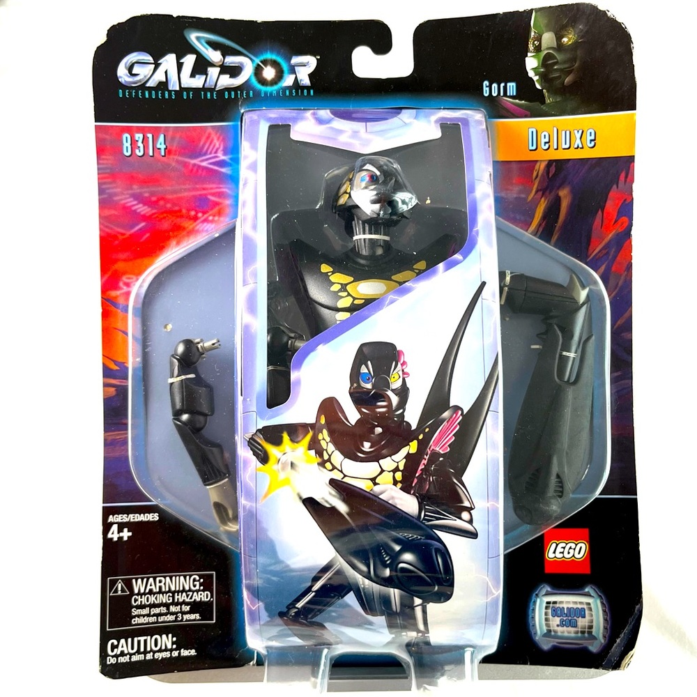 Lego Galidor GORM Deluxe Action Figure 2002 New #8314 Defenders Factory Sealed